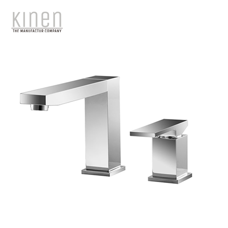 Kinen Onirii Series 2-hole Basin Mixer in Chrome