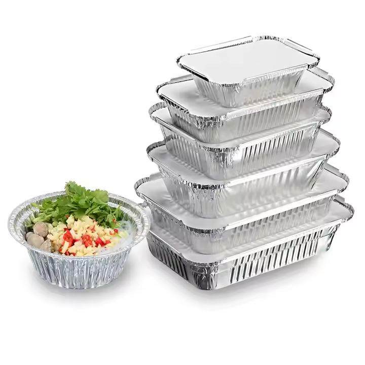 EU packaging Oblong Foil Container EC2514