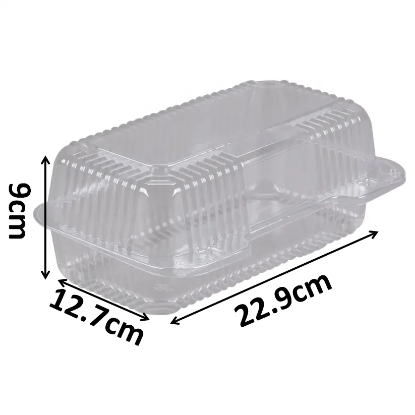 Rectangle Clamshell container