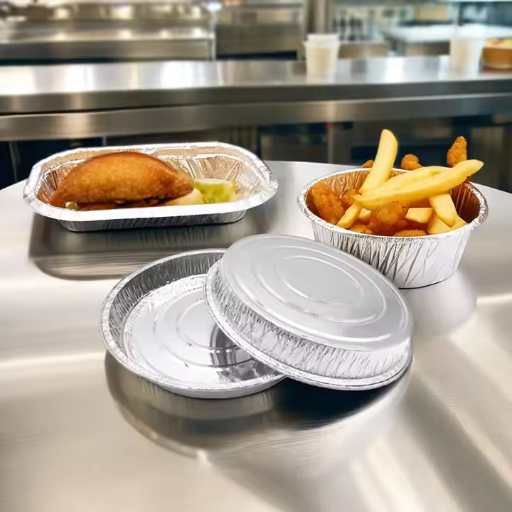 EU packaging Aluminum Foil Pan EY185