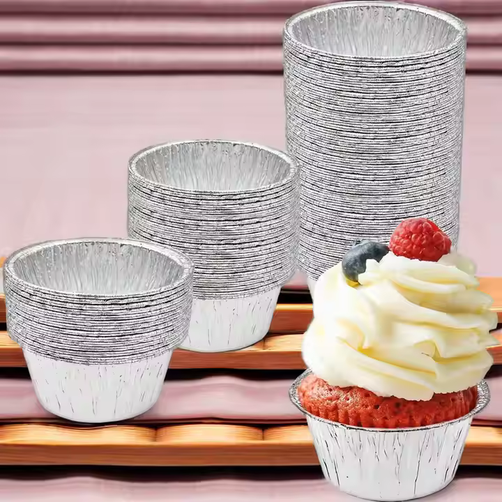 EU packaging Aluminum Foil Egg tart cup Small baking cup EY70