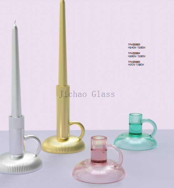 Handle candle holder ware