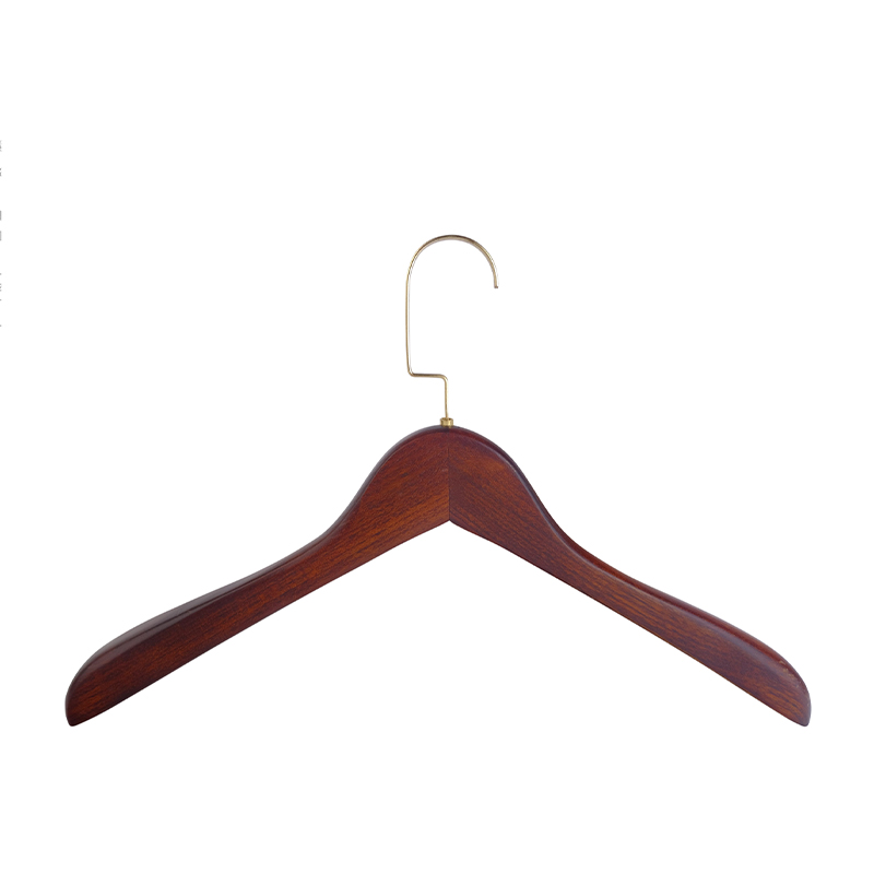 Wooden hangers Chrome plated metal hook ,Non-slip PVC tube, Round bar,U notches,Straight