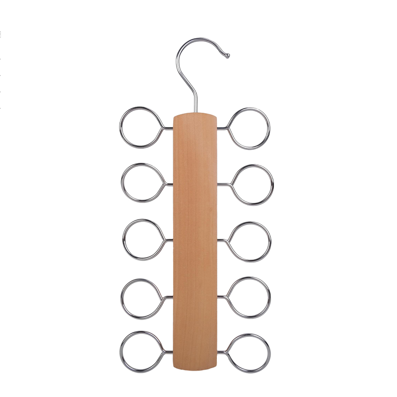 Wooden hangers Chrome plated metal hook ,Non-slip PVC tube, Round bar,U notches,Straight