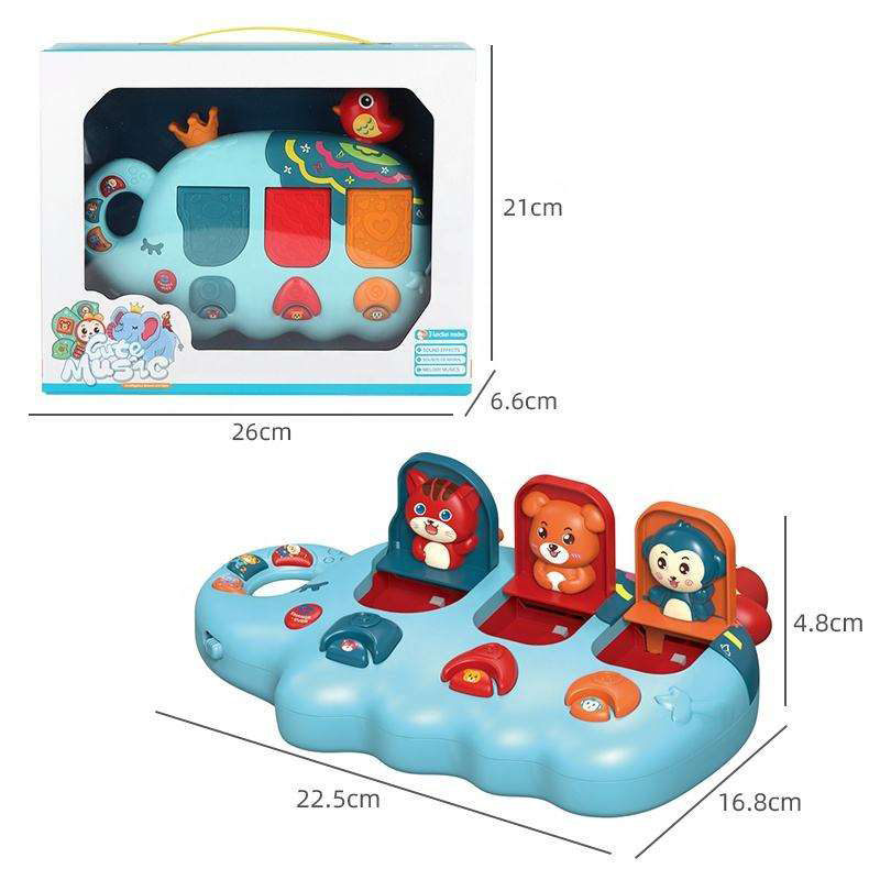Cartoon elephant organ baby toy