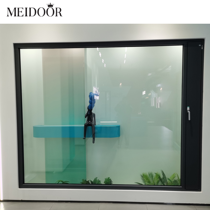 Large Fixed Window Aluminium Frame Panoramic Hurricane Proof Windows Aluminum Casement Window