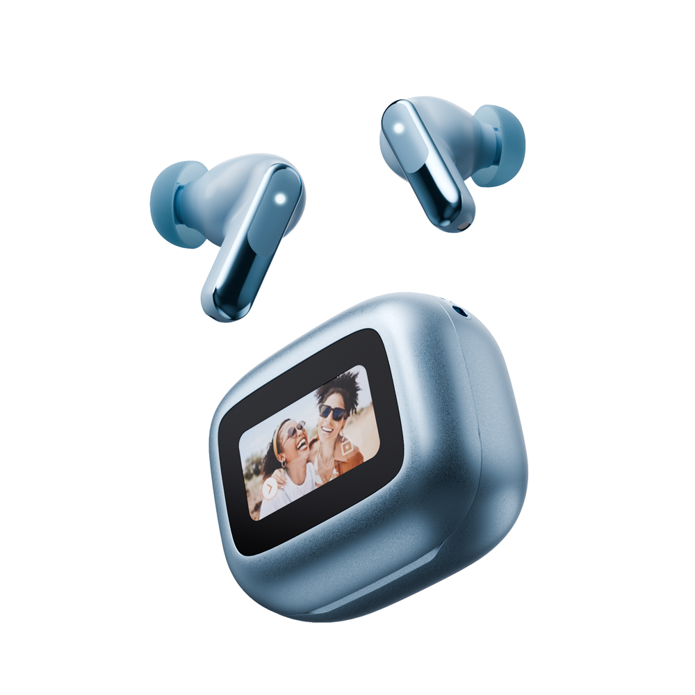 sports waterproof wireless earbuds ANC Inbuilt Touch Screen Earbuds for iPhone/Android