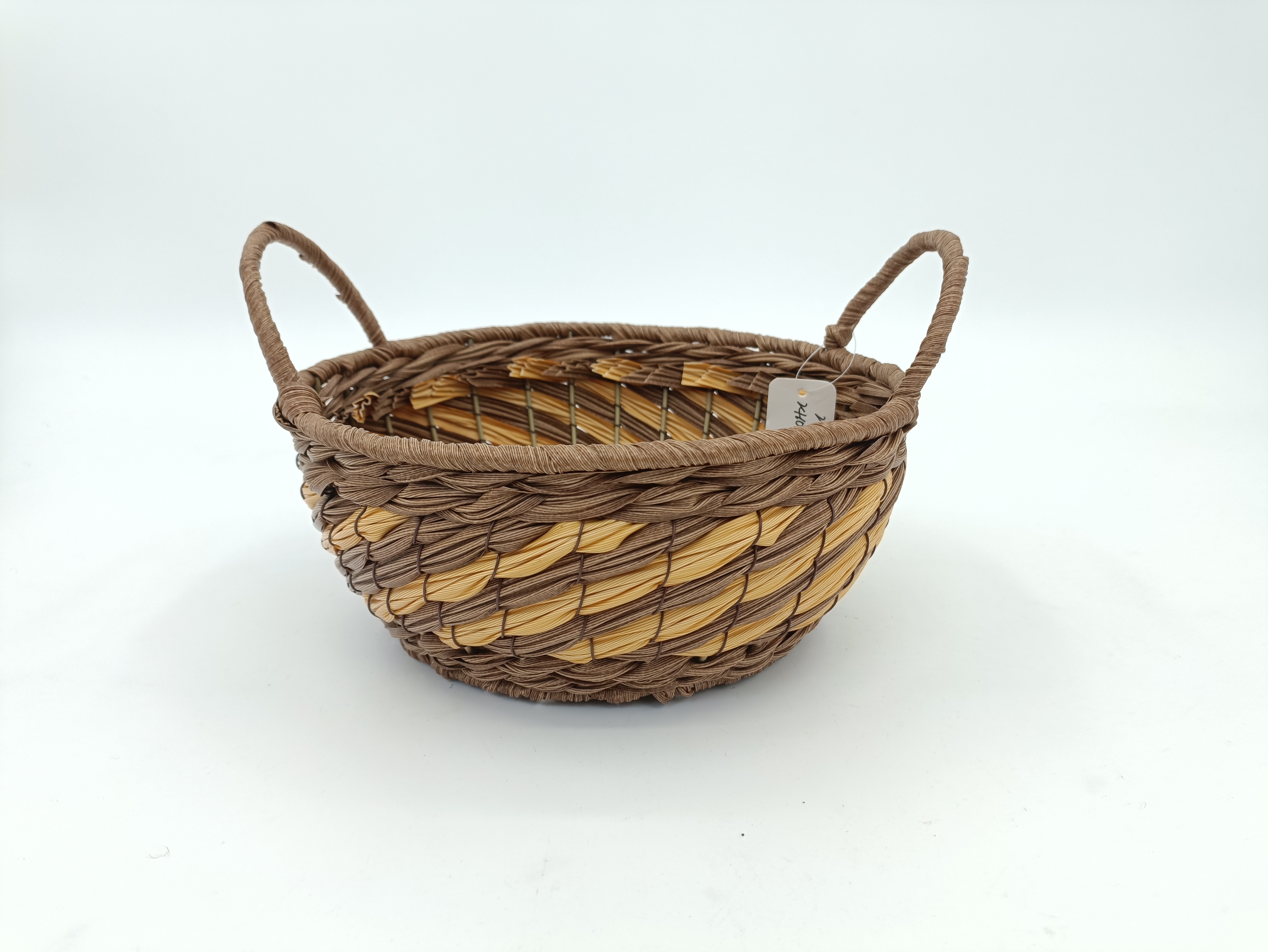 Woven flower basket