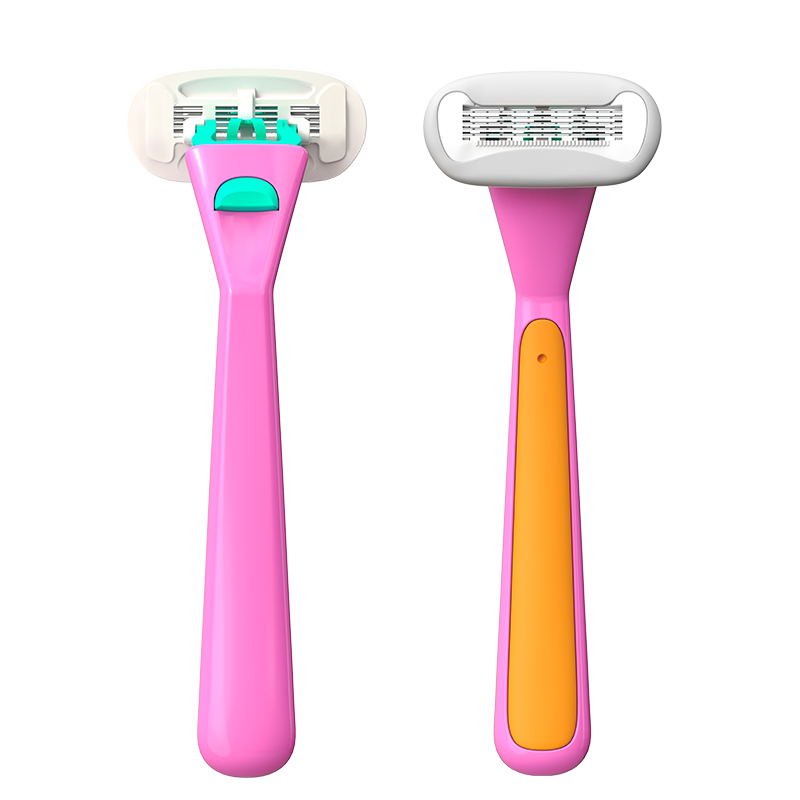 women shaving raor