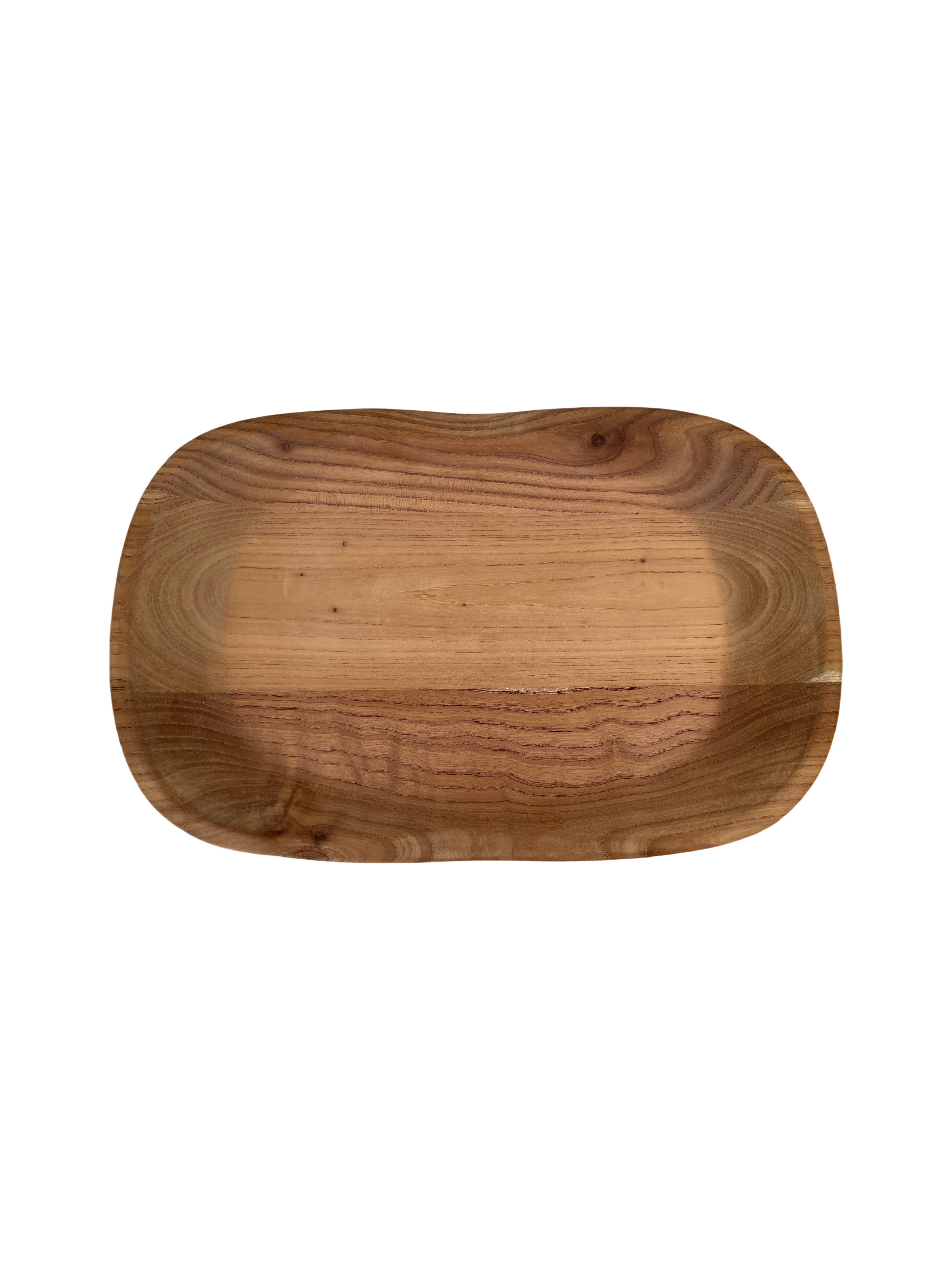 Wooden fruit plate Wooden dining plate