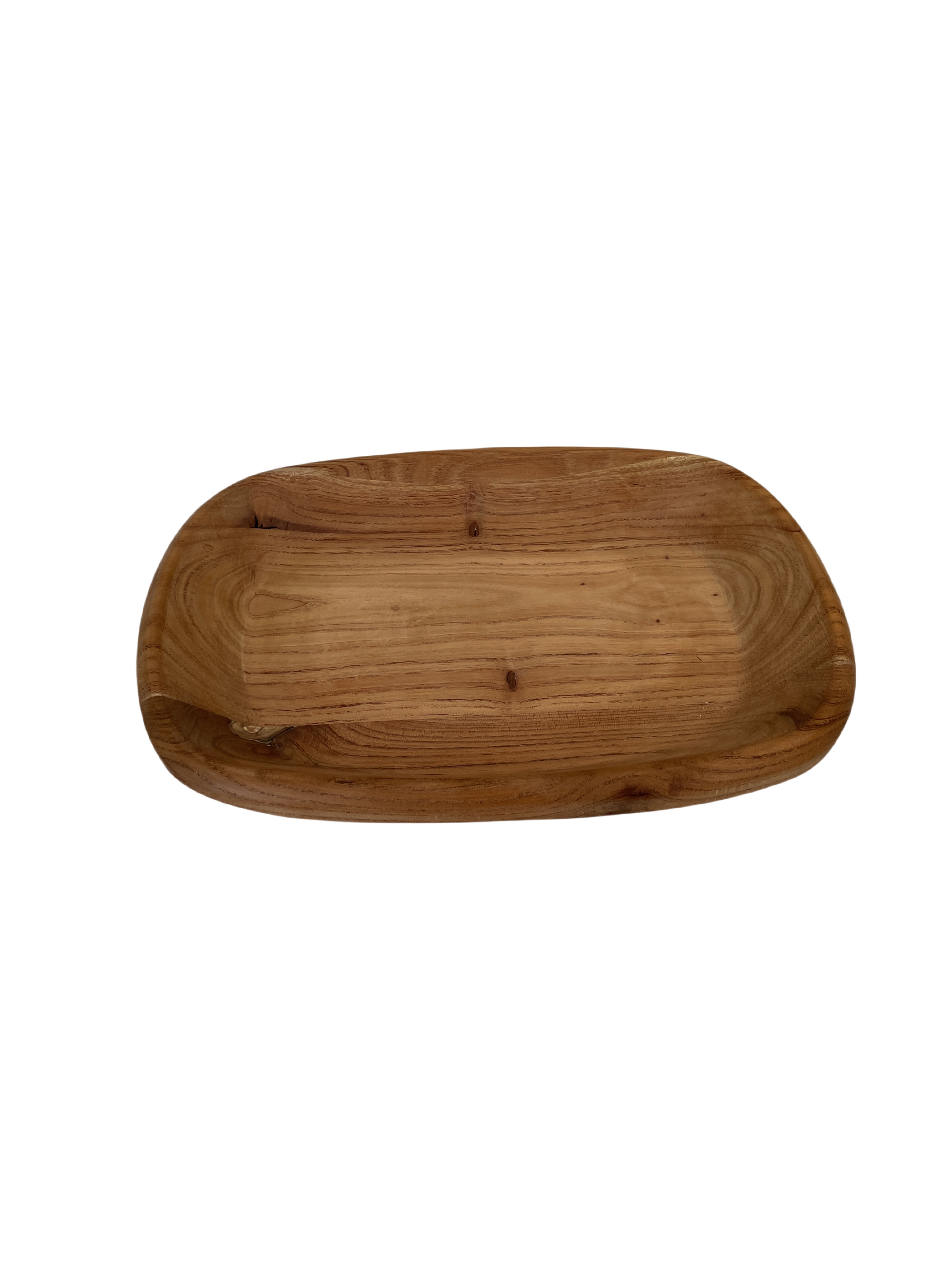 Wooden fruit plate Wooden dining plate