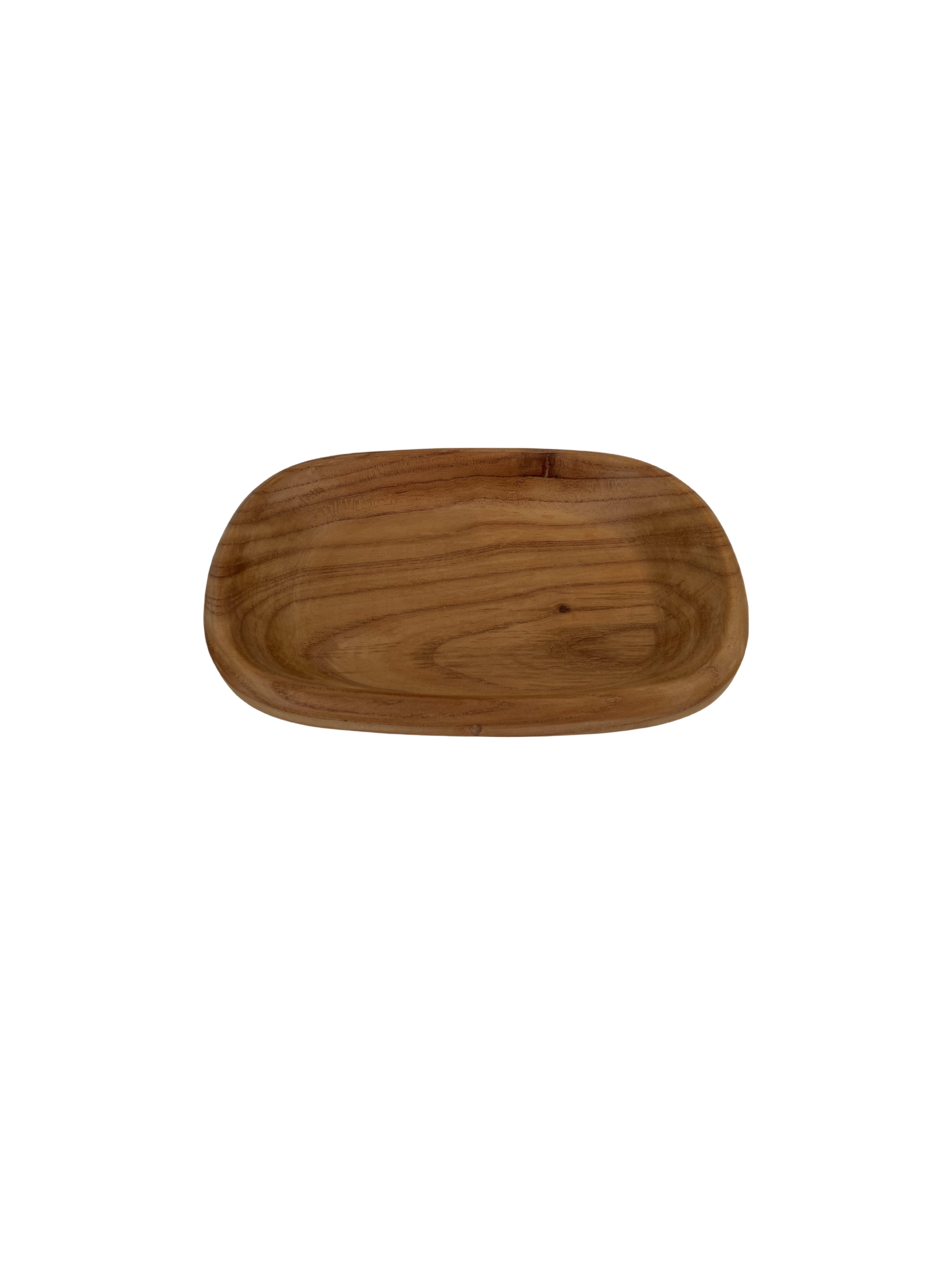 Wooden fruit plate Wooden dining plate