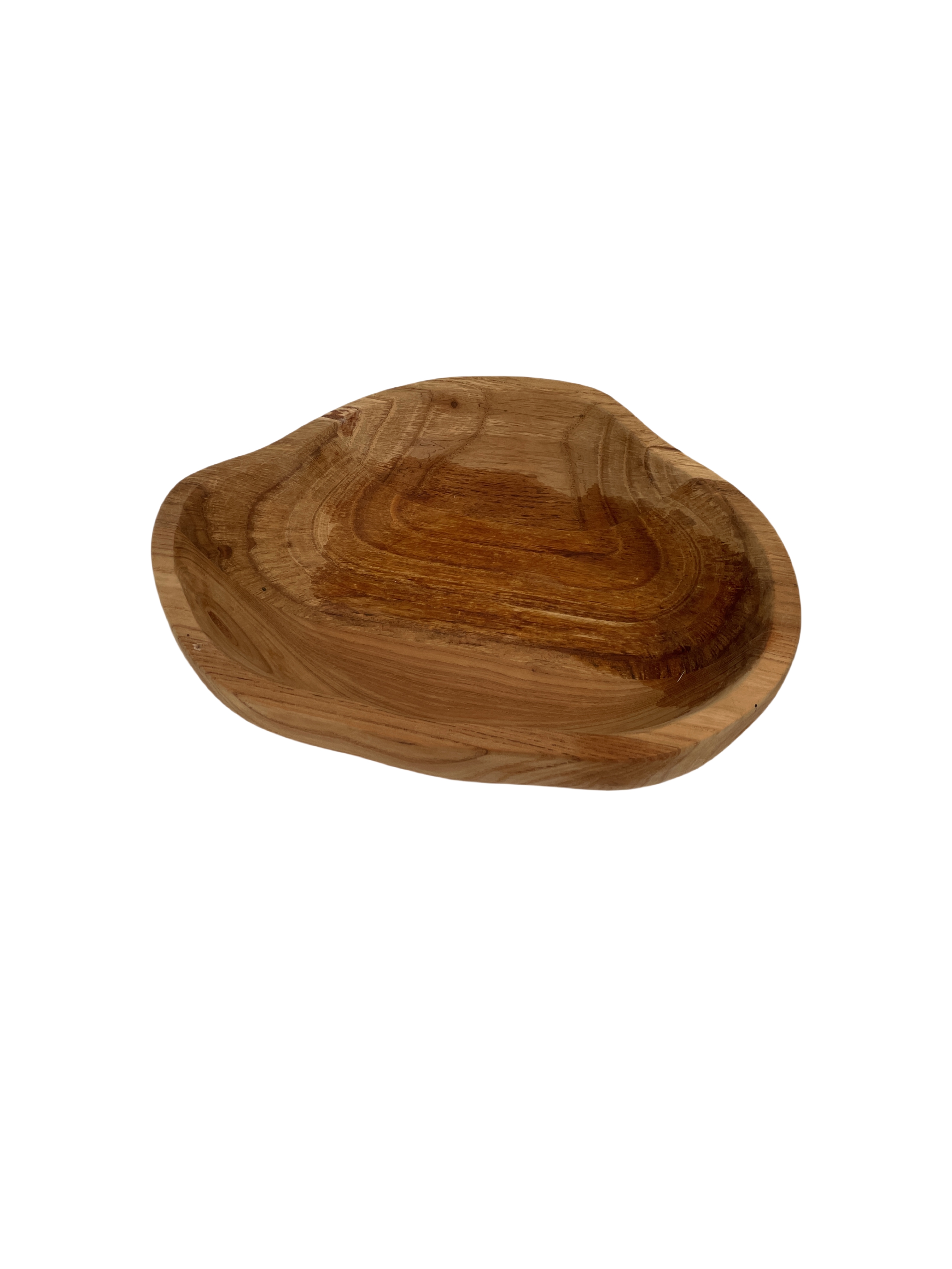 Wooden fruit plate Wooden dining plate