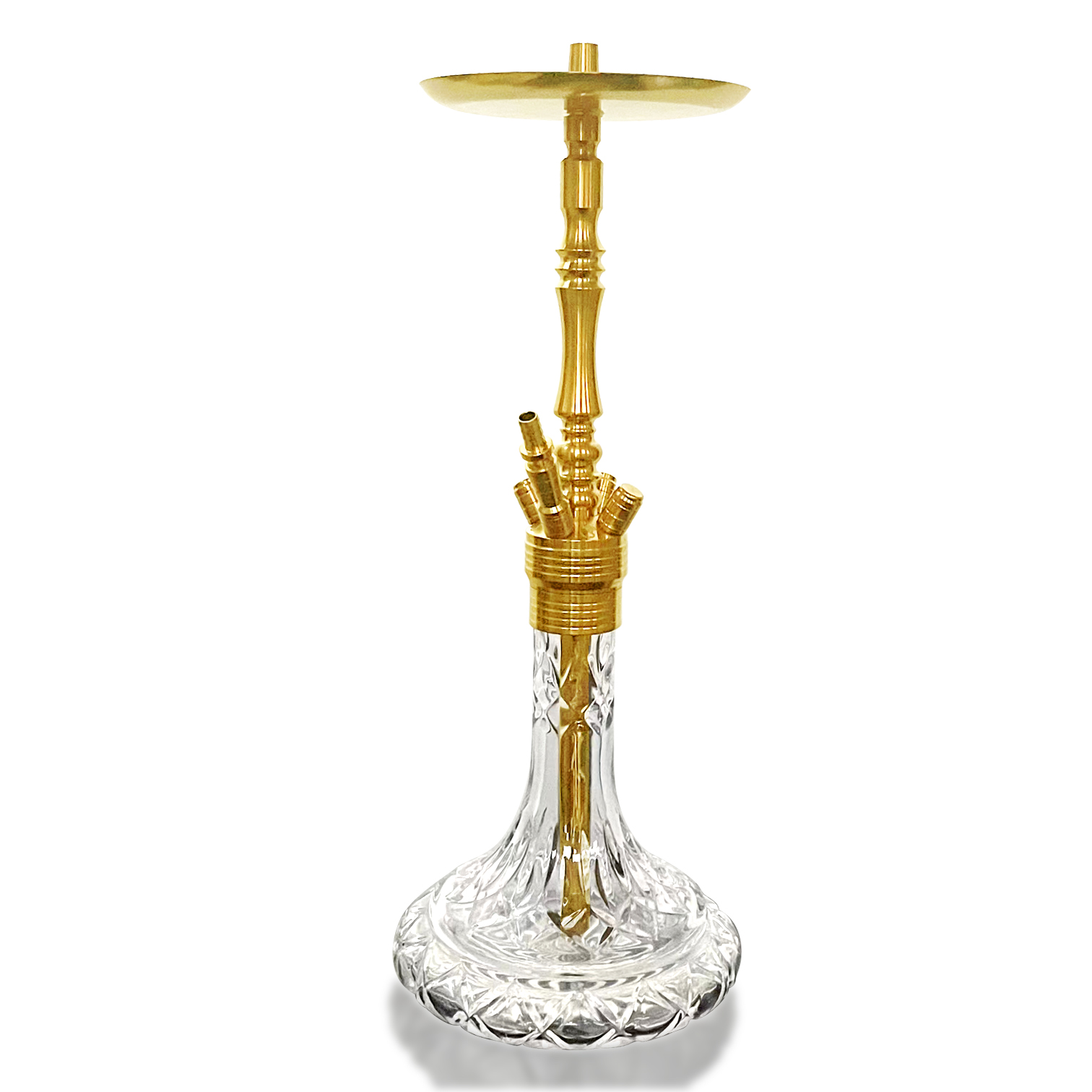 Dschinni Mio 2.0 Shisha 4 Schlauchadapter Komplett Set | Edelstahl V4A
