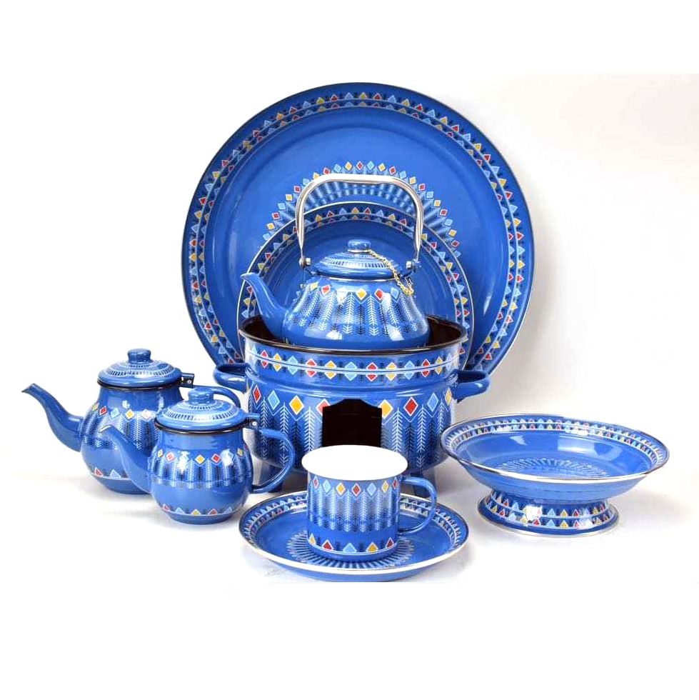 Middle Eastern style tea kettle set