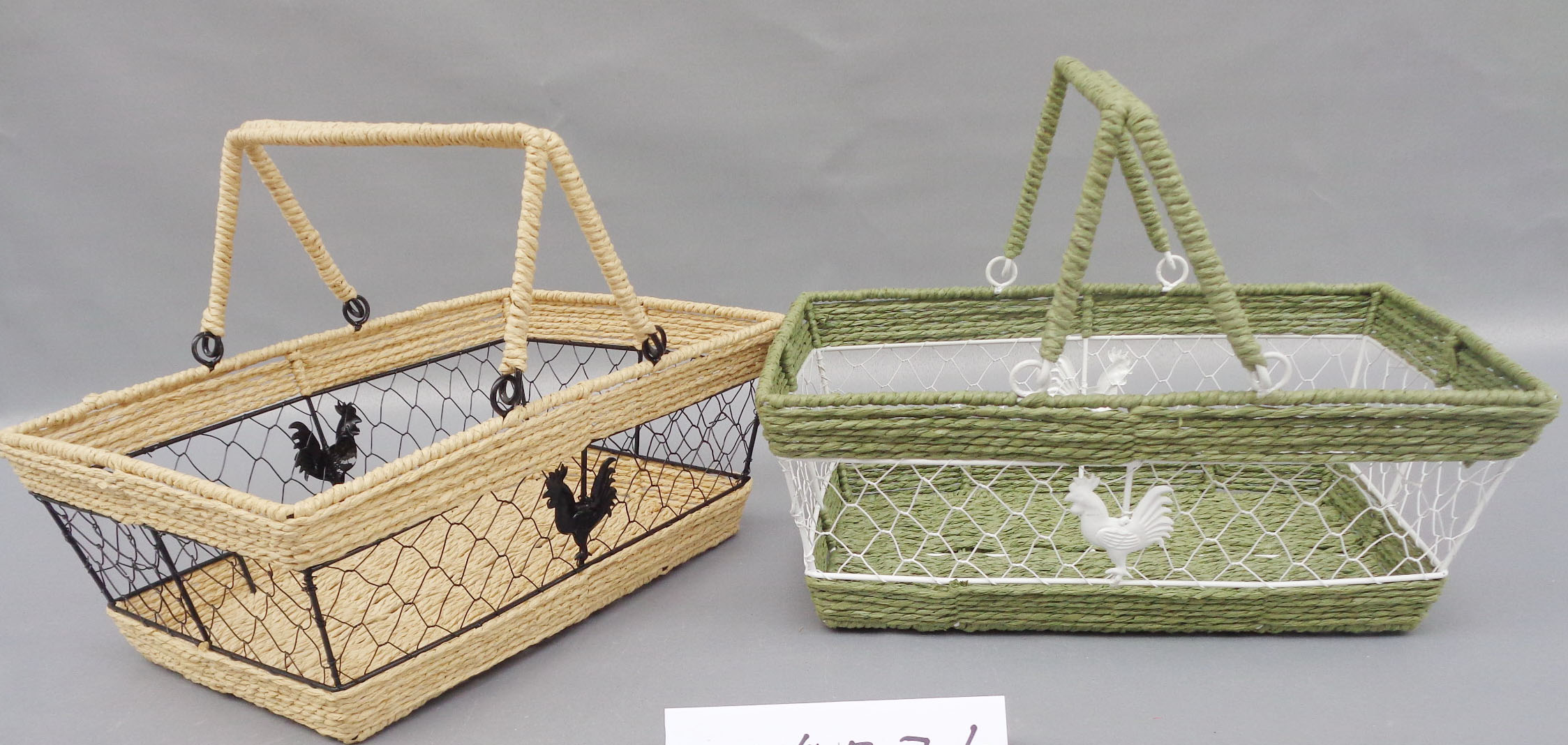 Iron wire basket