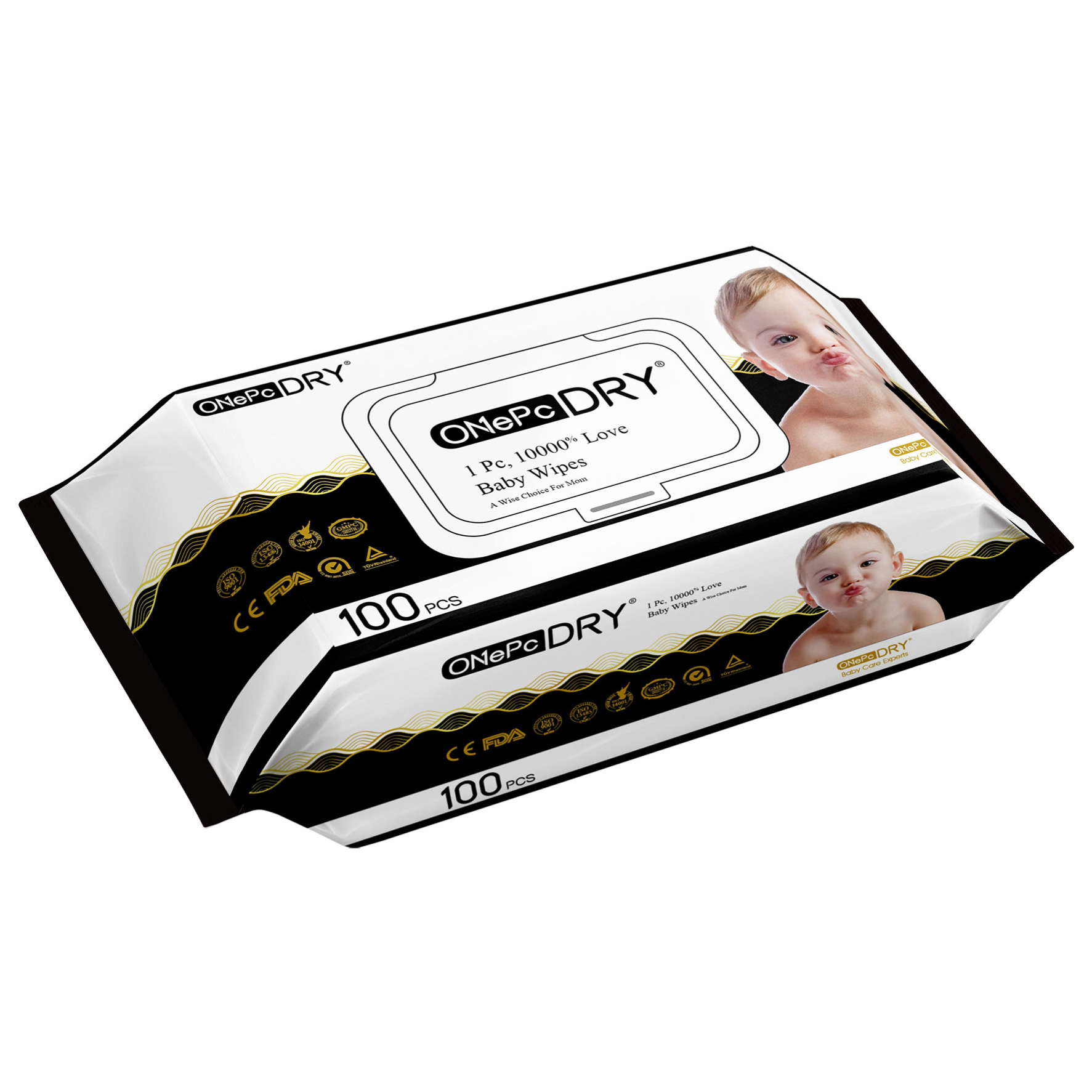 ONePcDRY Baby wipes
