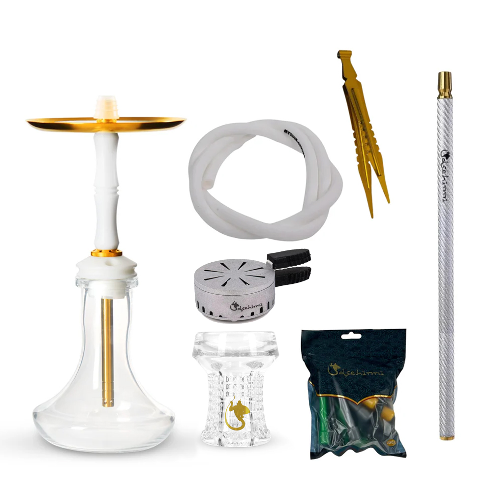 Dschinni Blow Off Shisha Komplett Set | 9 Ausblasventile