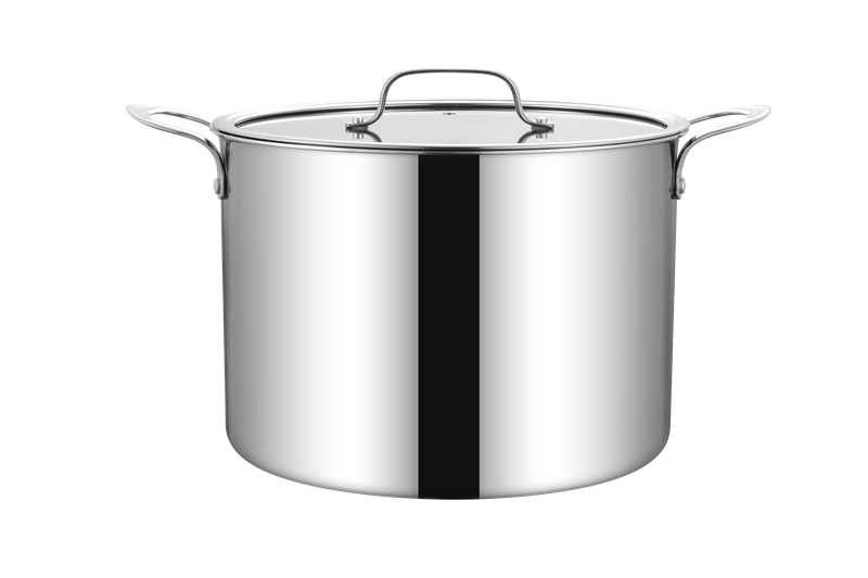 Tri Ply 304 Stainless Steel cookware set Frypan casserole sacucepan