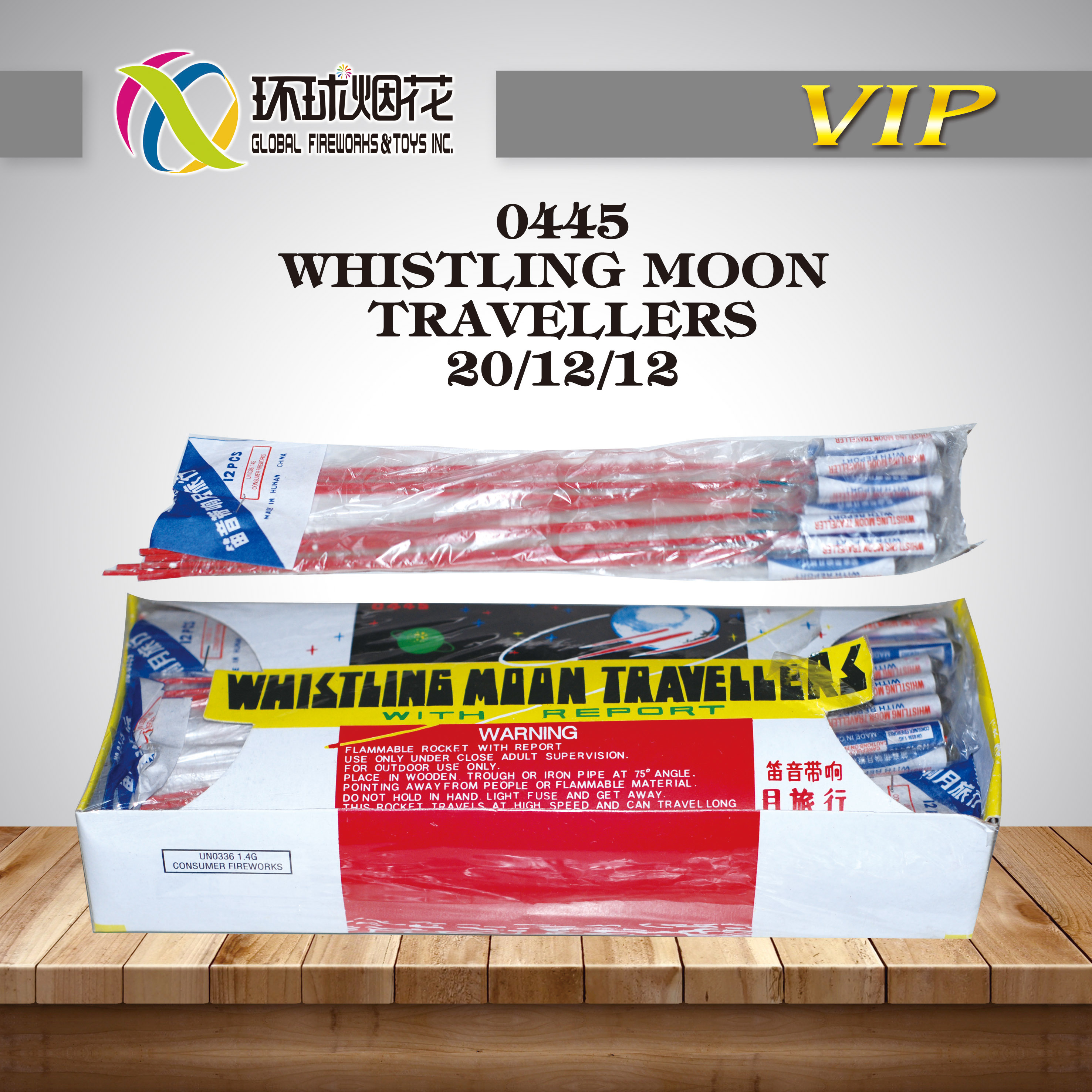 LIUYANG GLOBAL FIREWORKS TRADE CO.,LTD – vela aromática 2