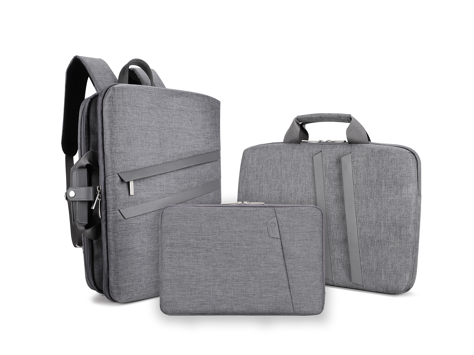 15.6" casual computer backpack, multifunctional computer bag, portable backpack