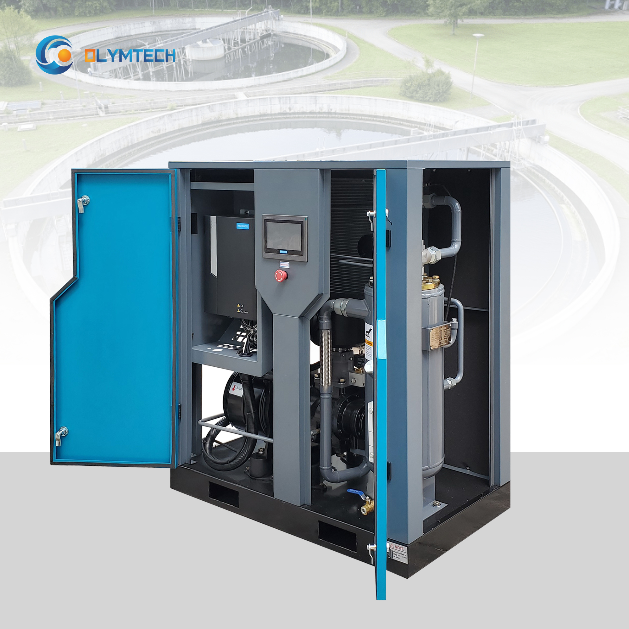 OEM cheap oil cooled energy saving air compressor