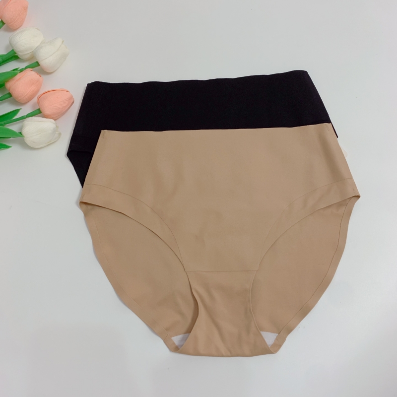 Women's seamless underwear mid-waist lightweight breathable underwear