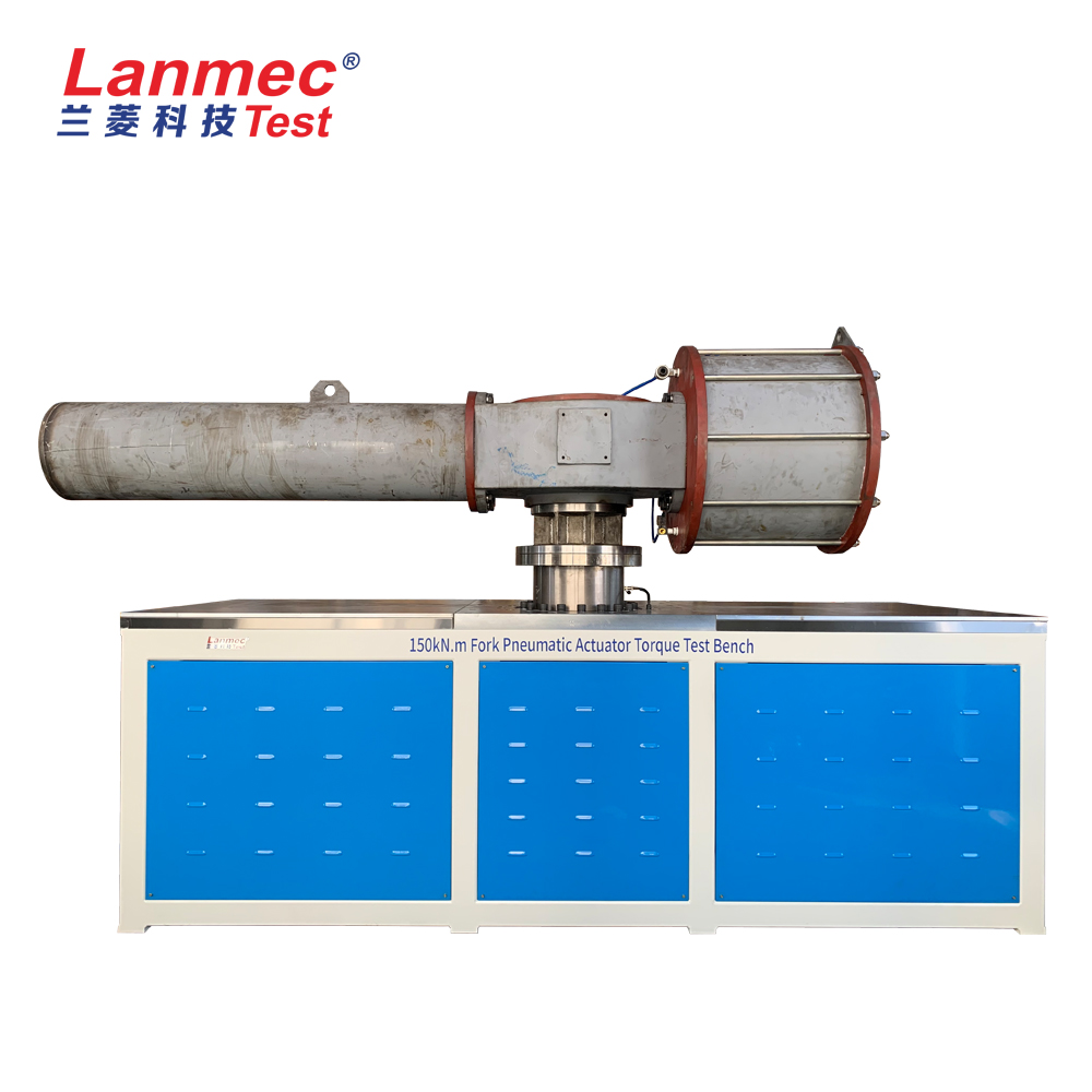 Forklift actuator test bench