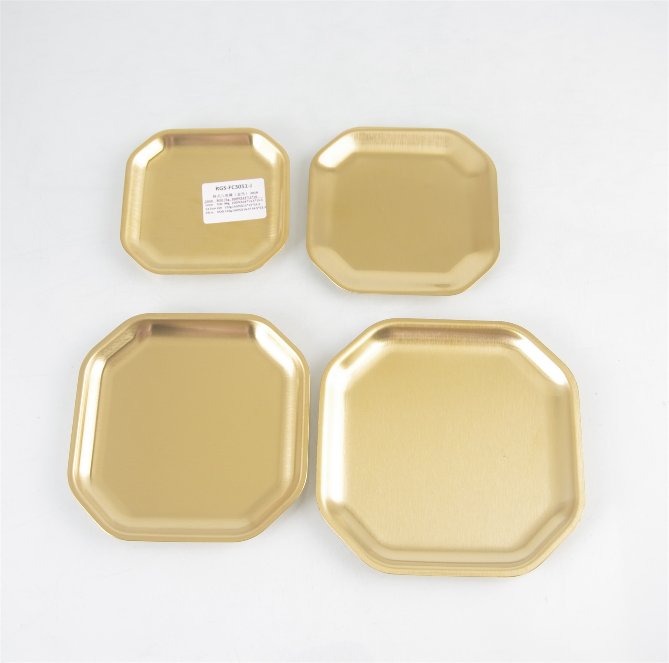 Stainless steel dish, tray, wholesale export