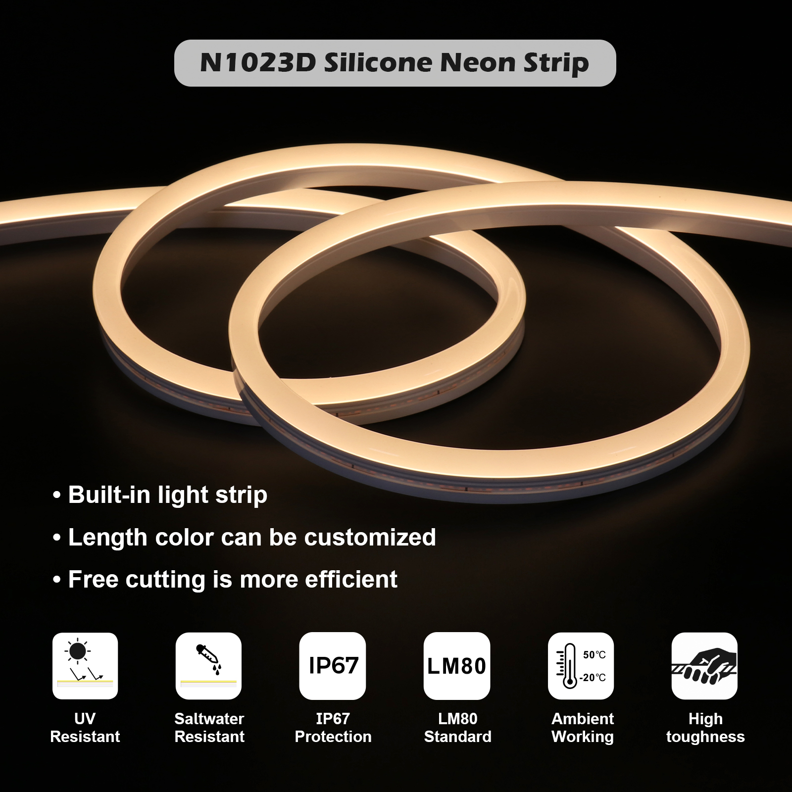 N1023D LED Neon Flex Side Luminous