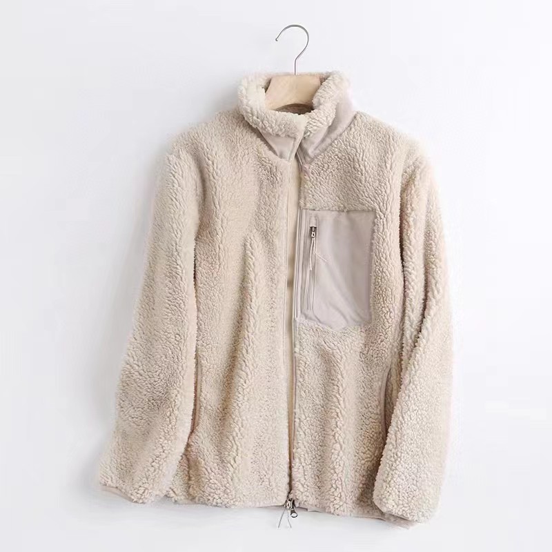 High quality custom shaker fabric high collar men's autumn and winter outdoor warm jacket