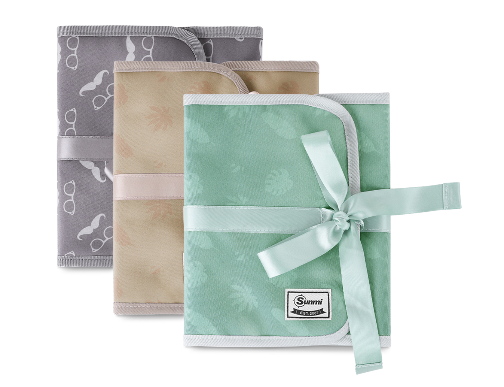 Printed mommy bag series Polyester accesorries bag