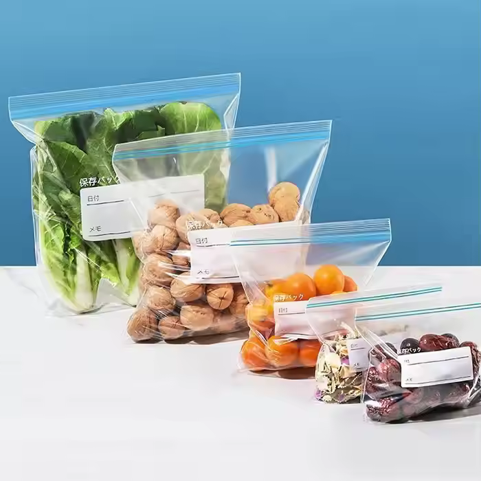 EU packaging Double Zipper Bags Fresh-keeping bag