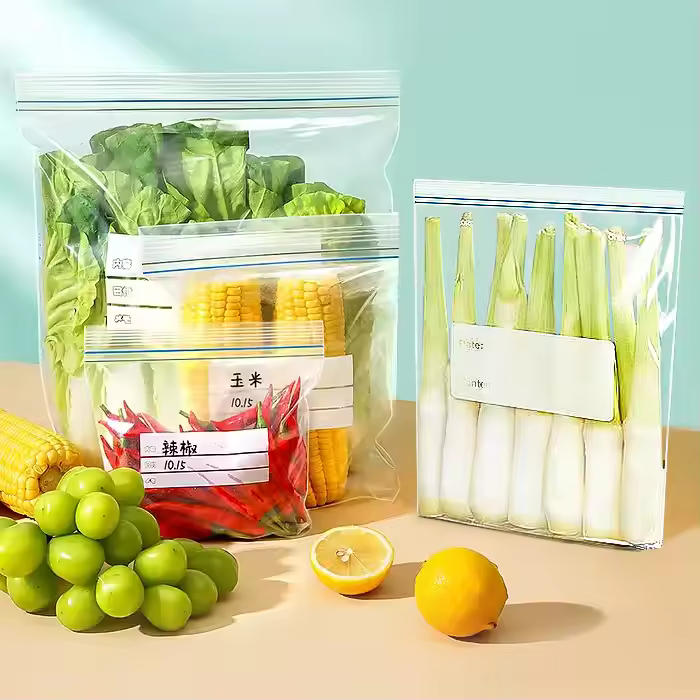 EU packaging Vacuum preservation bag Double Zipper Bag