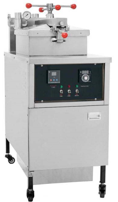 Commercial Standing Pressure Fryer Manual Control
