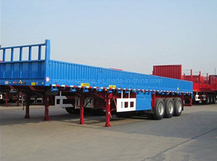 60t Heavy Duty Side Wall Semi Trailer