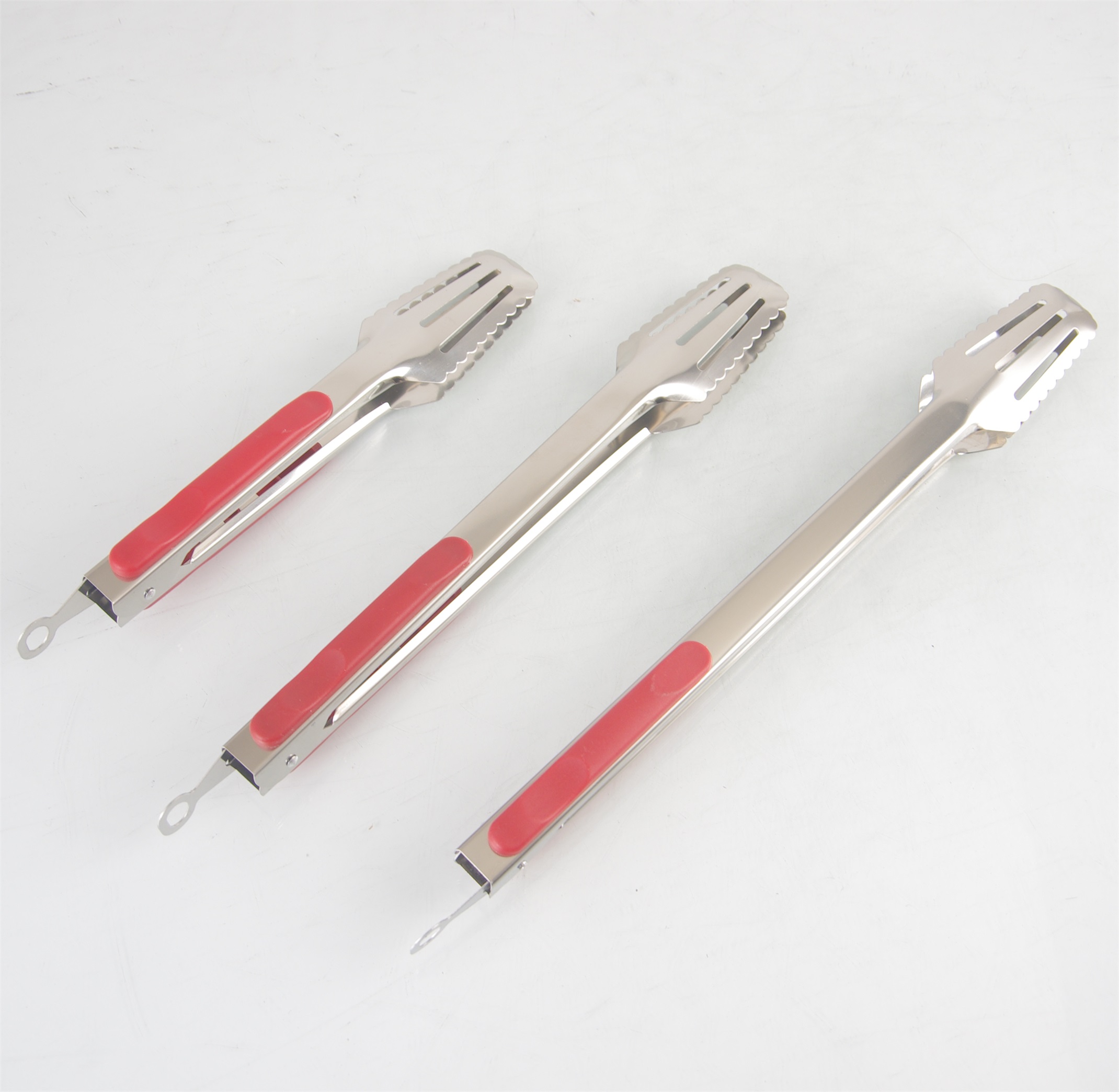 Stainless steel food tongs clips ice tong for canteen restaurant