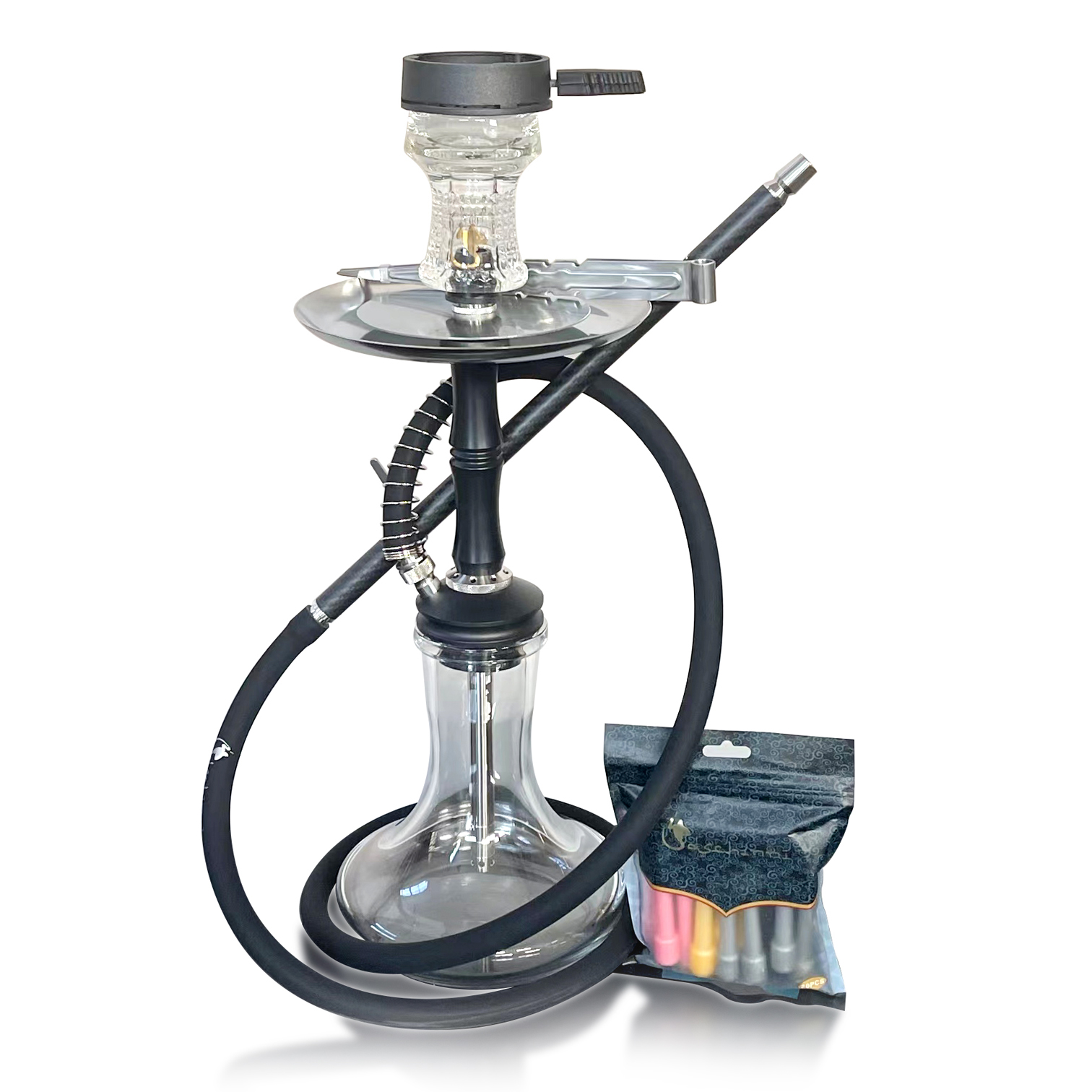 Dschinni Blow Off Shisha Komplett Set | 9 Ausblasventile（2）