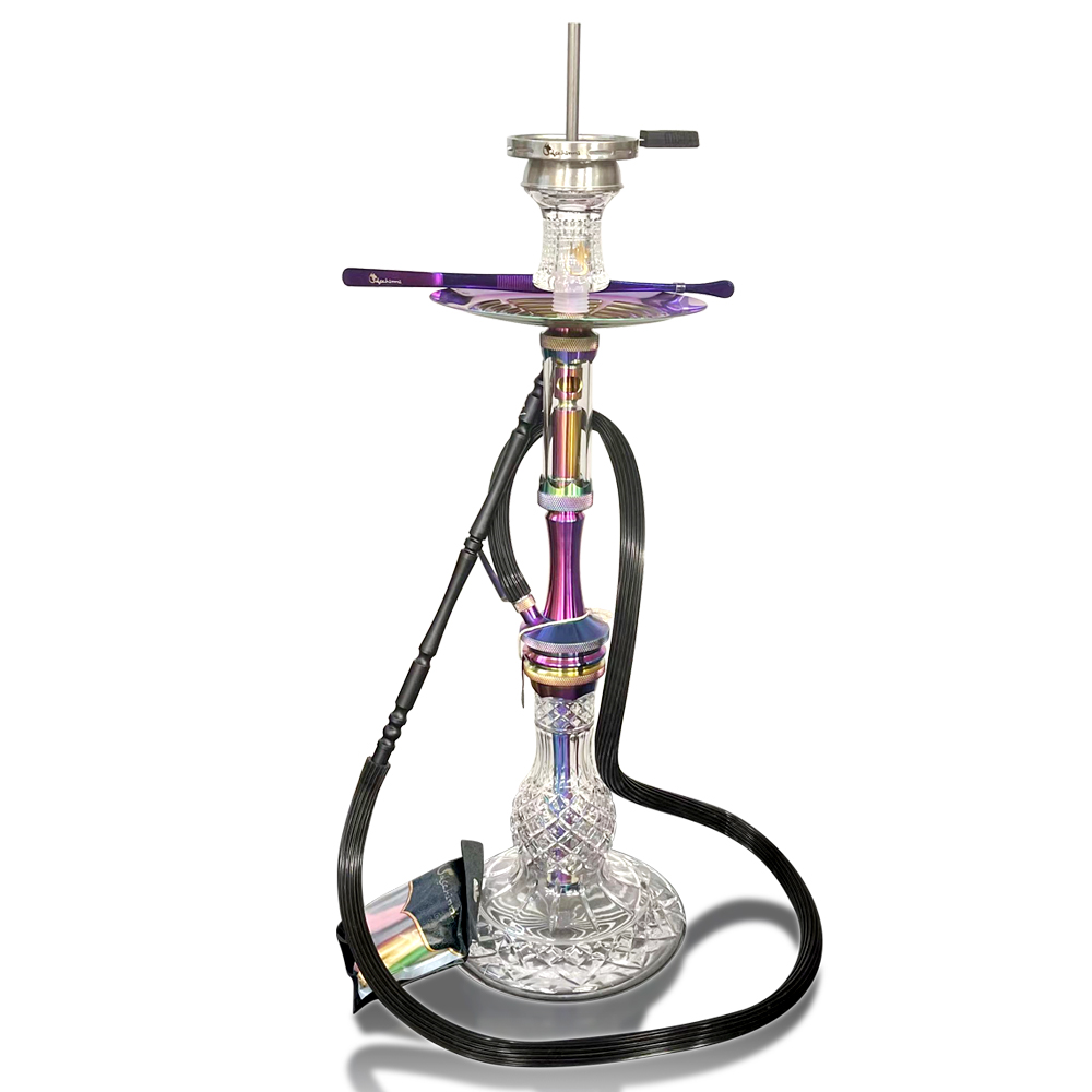 Dschinni Chucky Clear Pink Shisha Set