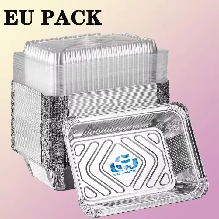 EU Packaging Oblong Foil Container