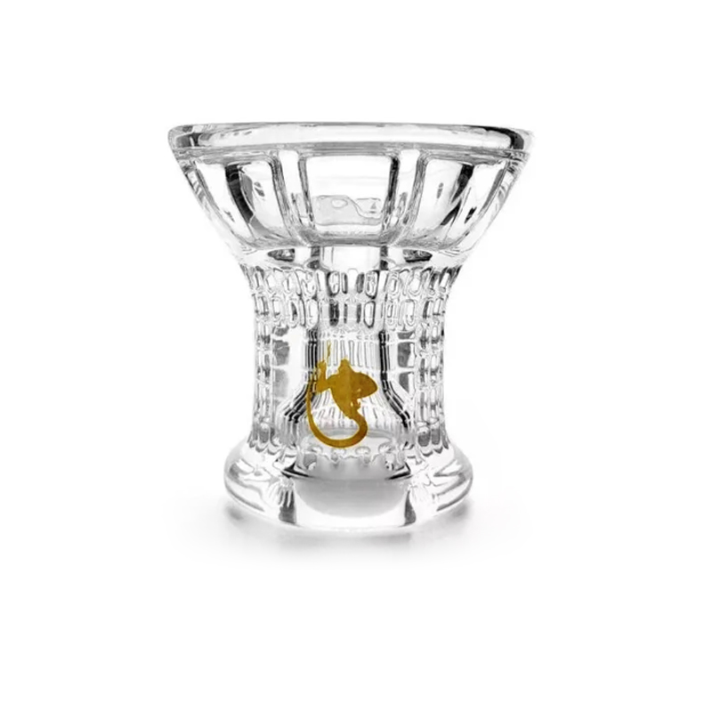 Glaskopf Dschinni Nero (High Borosilikatglas 3.3)