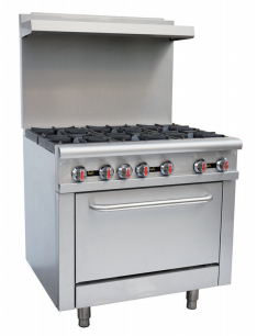 Gas Burners with oven