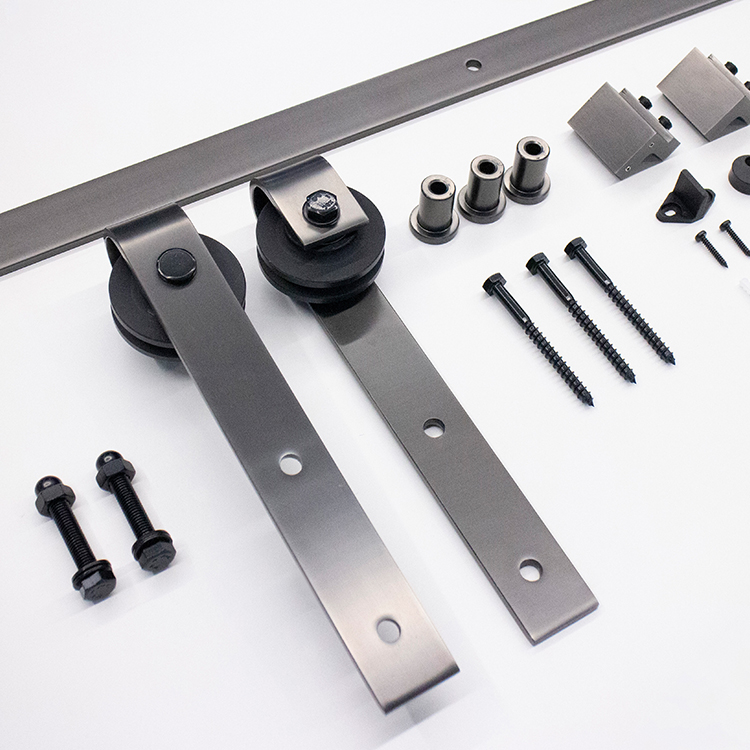 Barn door hardware