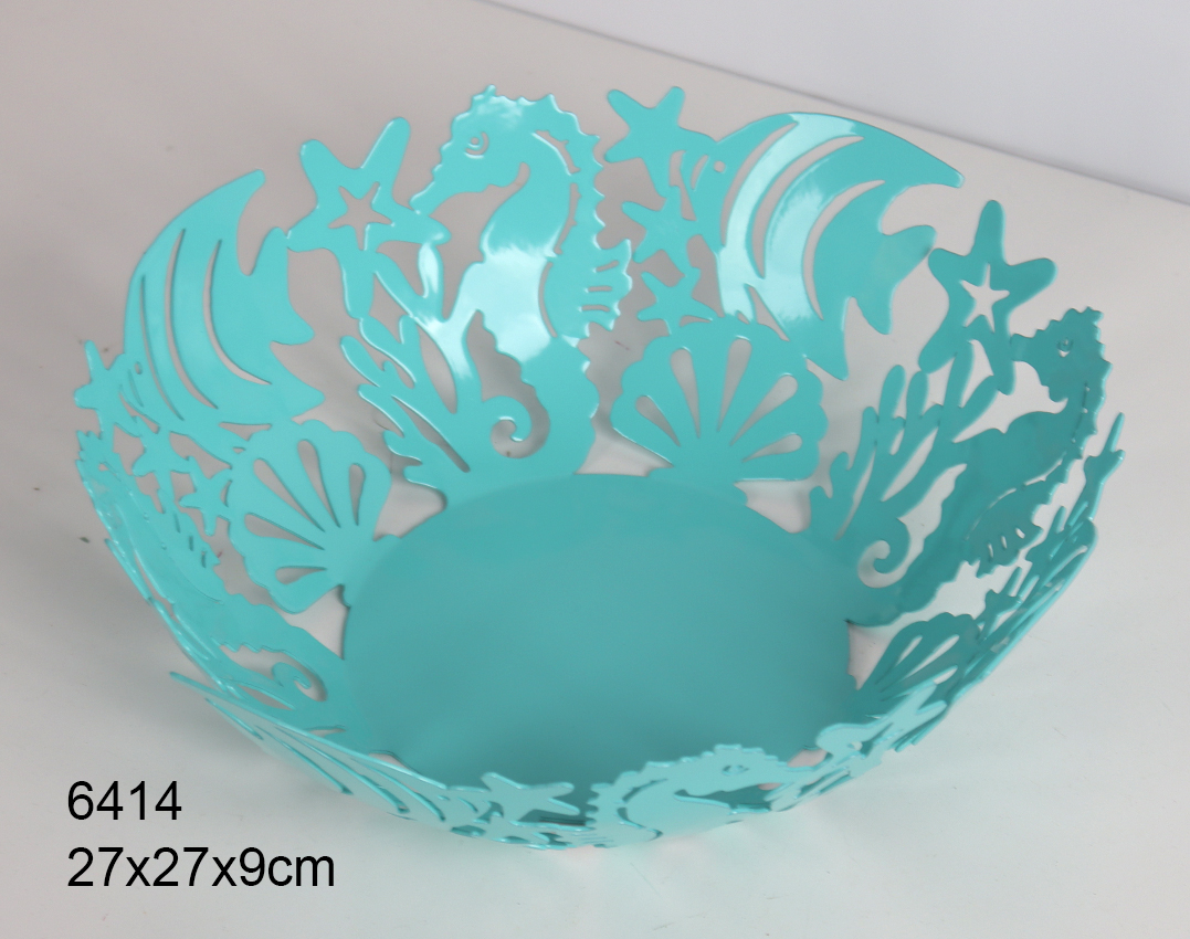 Metal Decoration，fruit Bowl
