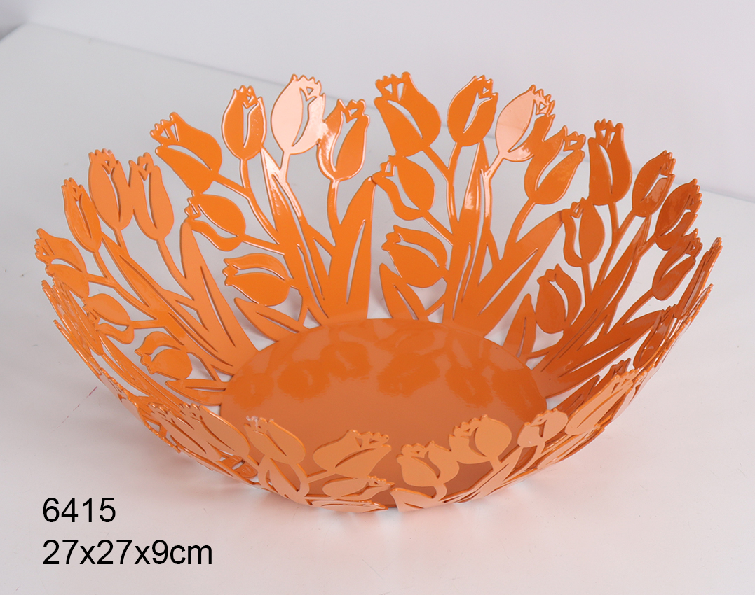 Metal Decoration，fruit Bowl