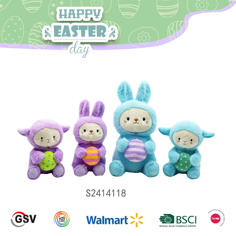 Easter animals Rabbit sheep GTST PLUSH TOY（S2414118）