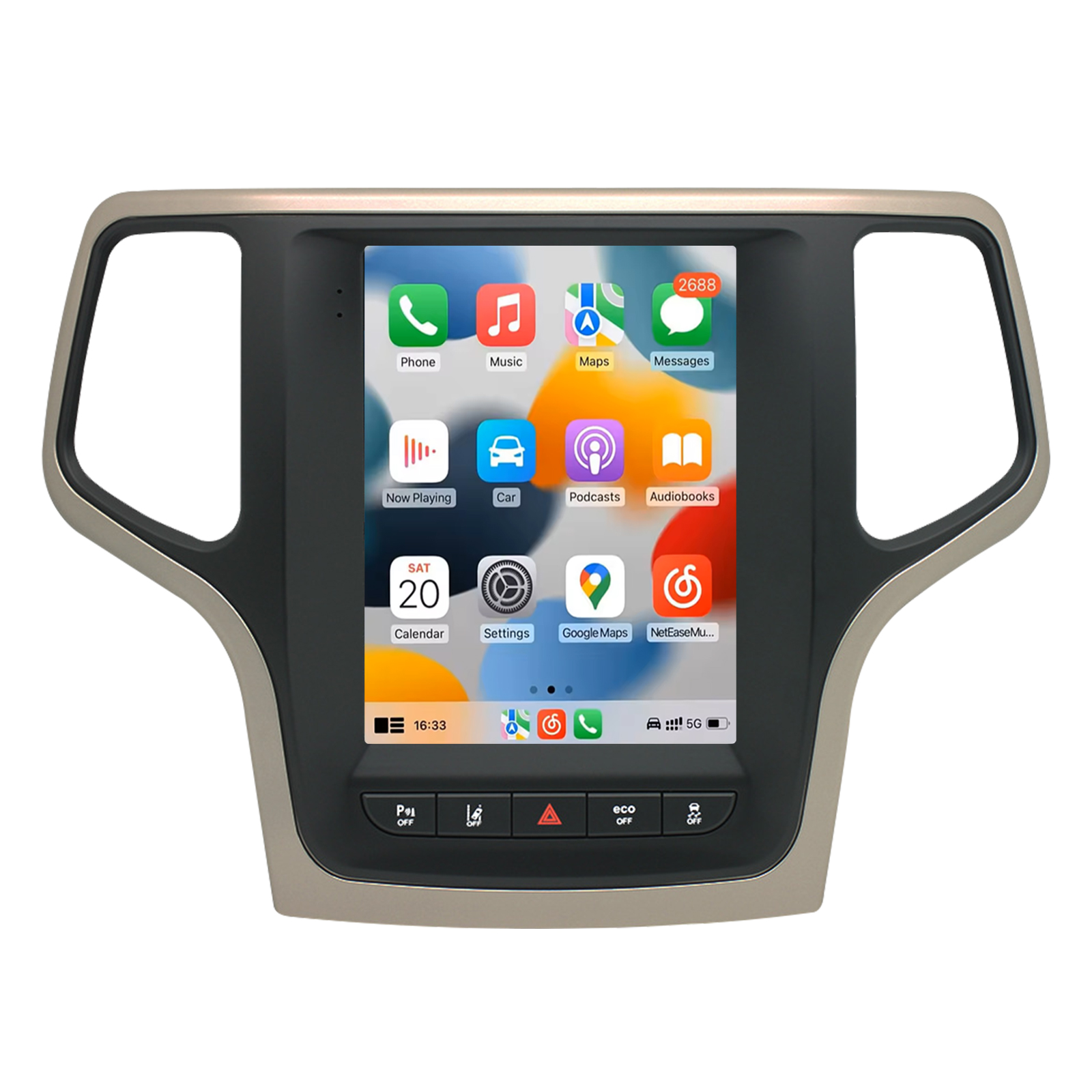 Jmance 9.7 inch 1024*768 DSP Wifi 2 Din Car Radio DVD Player For Jeep Grand Cherokee 2014 - 2022