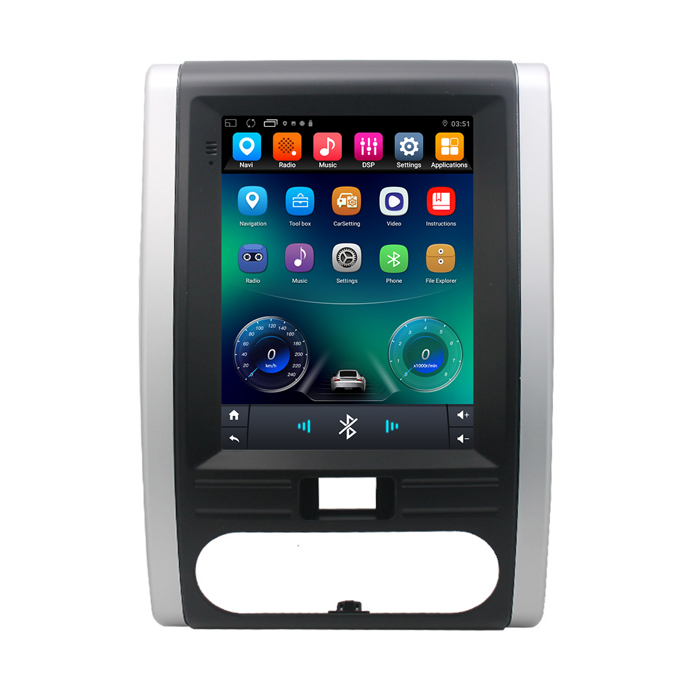 Jmance 9.7inch Android GPS Navigation Double Din Car Radio DVD Player For Nissan X-Trail 2007 - 2015