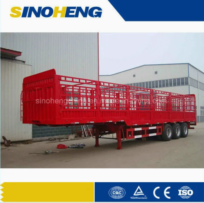 3-Axle Fence Cargo Semi Trailer