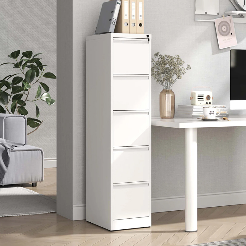 Modern Metal Steel 5 Drawer Filing Storage Cabinet